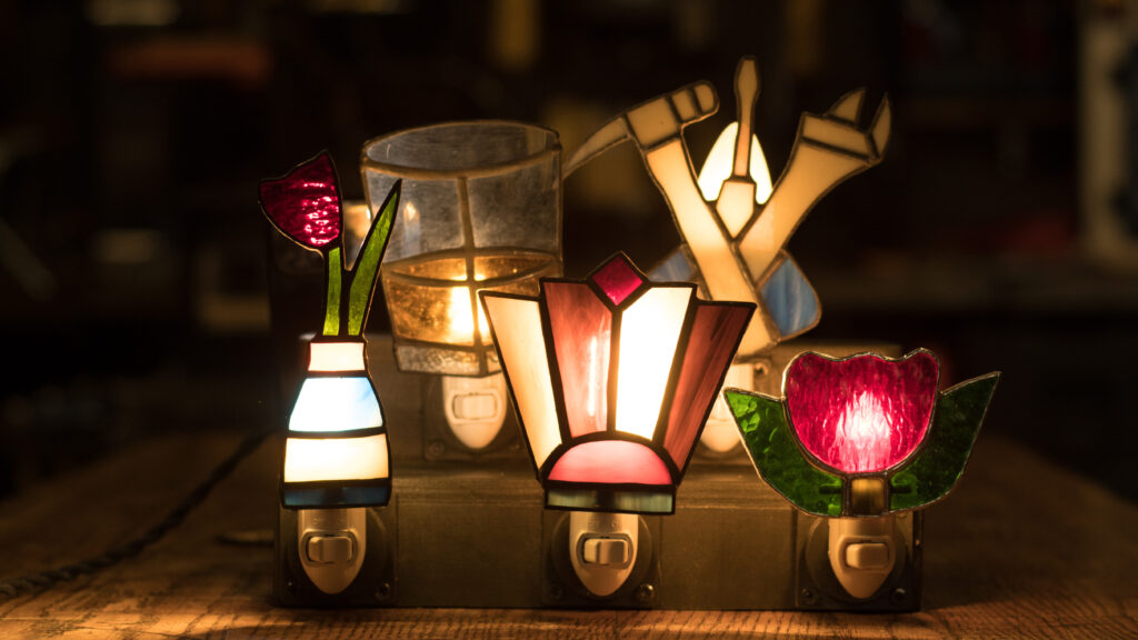 Make a one-of-a-kind Stained Glass Nightlight