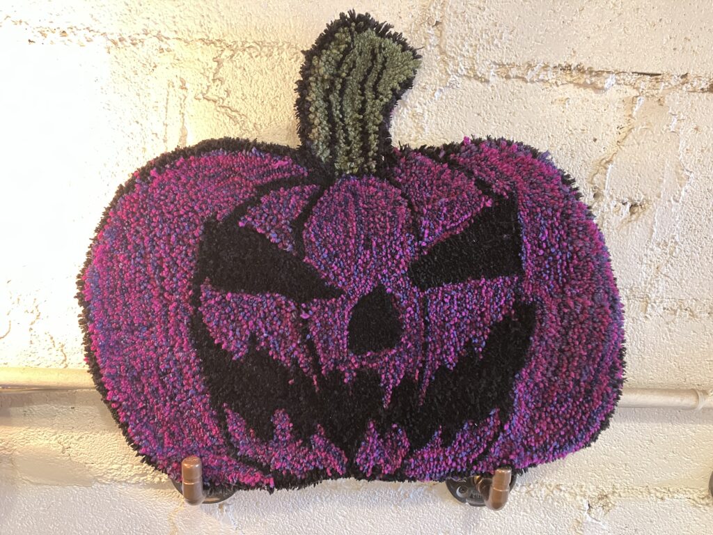 Create Spooky Art for Halloween with Rug Tufting