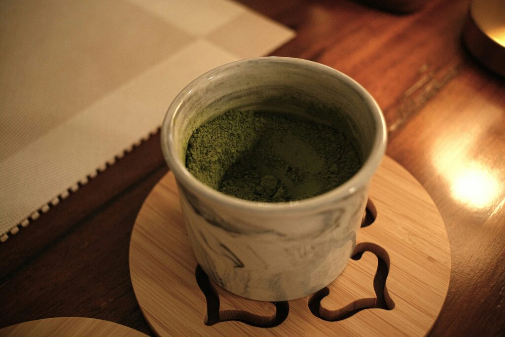 Homemade wooden coasters.